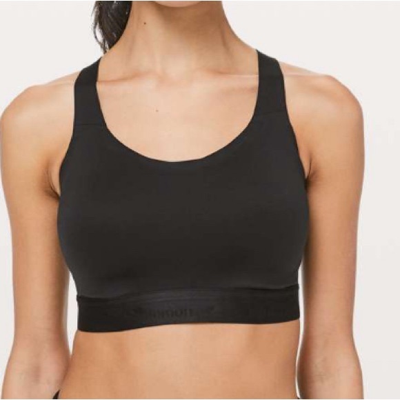 Lululemon Fine Form convertible Sports Bra 36DD Black NEW - Picture 5 of 10